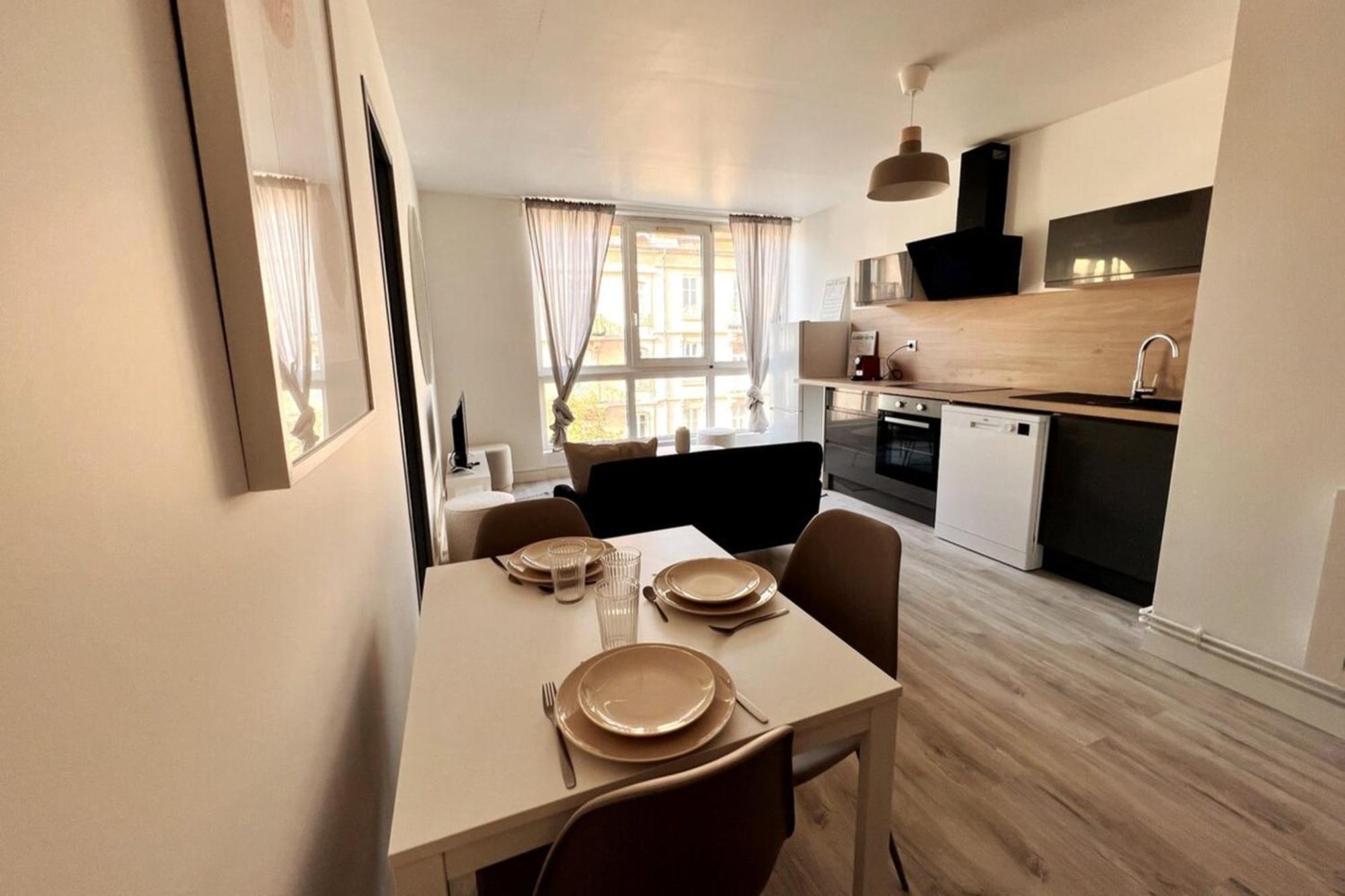 Nancy Centre Gare Appartement Renove 3 Chambres Екстер'єр фото